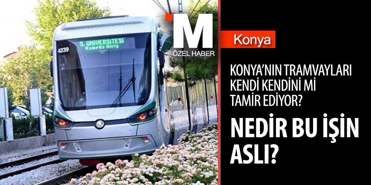 Konya'nın tramvayları sadece ray üstünde mi yürüyor?
