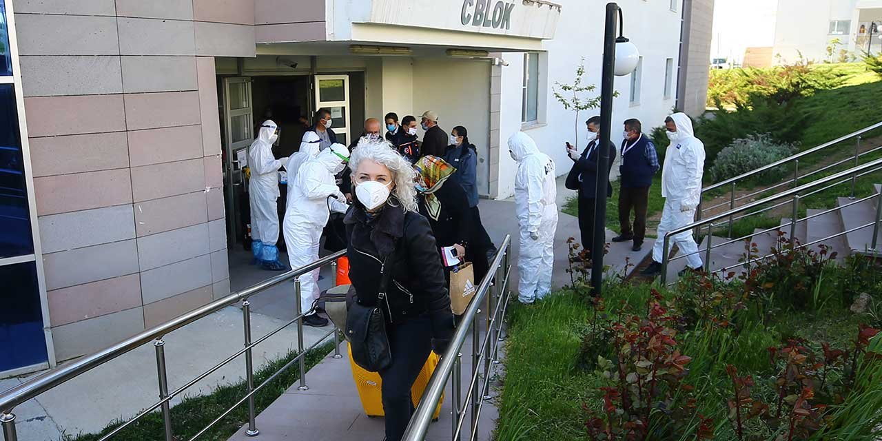 İtalya'dan Konya'ya getirilen 26 kişi daha evine gönderildi