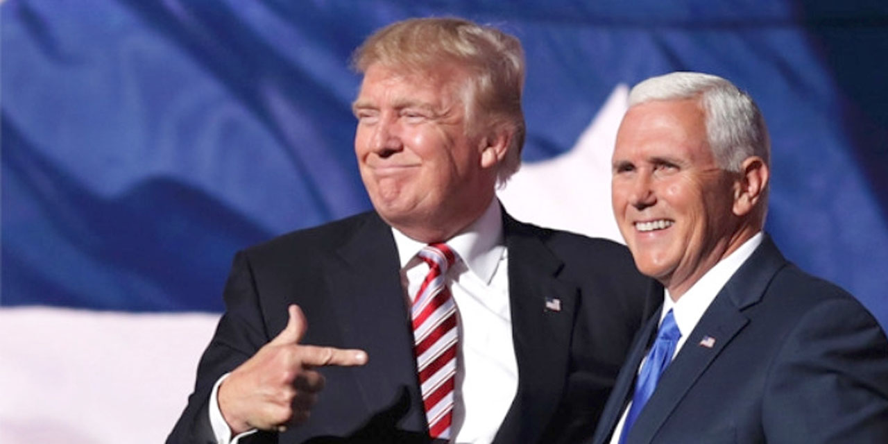 Virüs Beyaz Saray'da! Ama işleri güçleri şov