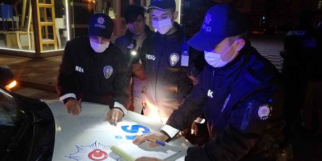 Aksaray'ın gençleri yasak dinlemeyince cezadan kurtulamadılar