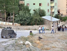 Yüksekova'da olaylar çıktı