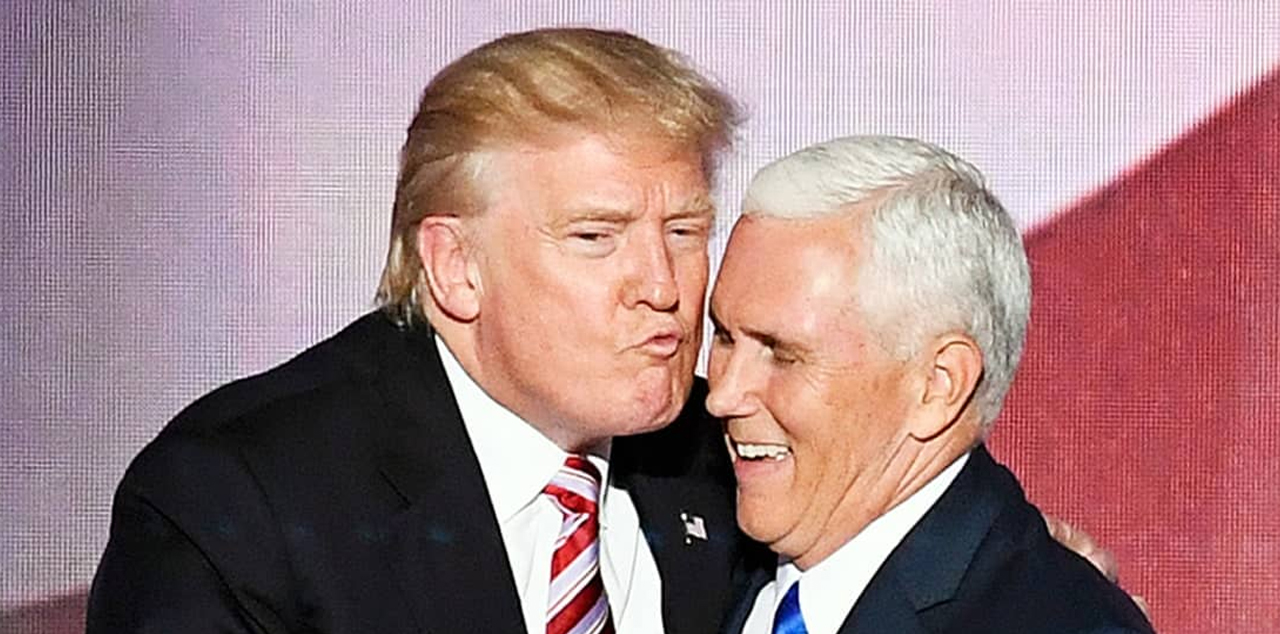 Aralarına virüs girdi! Pence Trump'a yaklaşmıyor