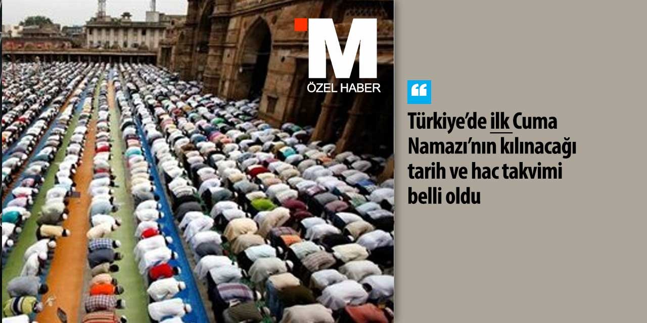 Türkiye'de camilerin ibadete açılma tarihi ve hac takvimi belli oldu