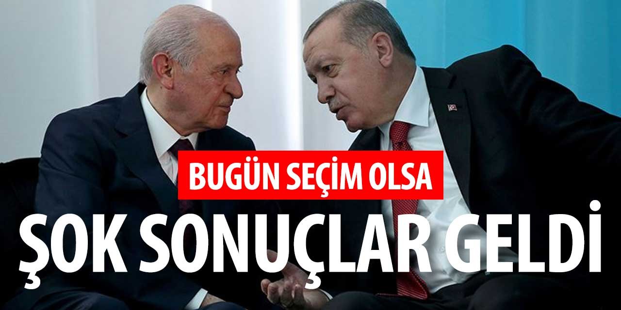 Bugün seçim olsa anketi yapıldı! Şok sonuç ortaya çıktı
