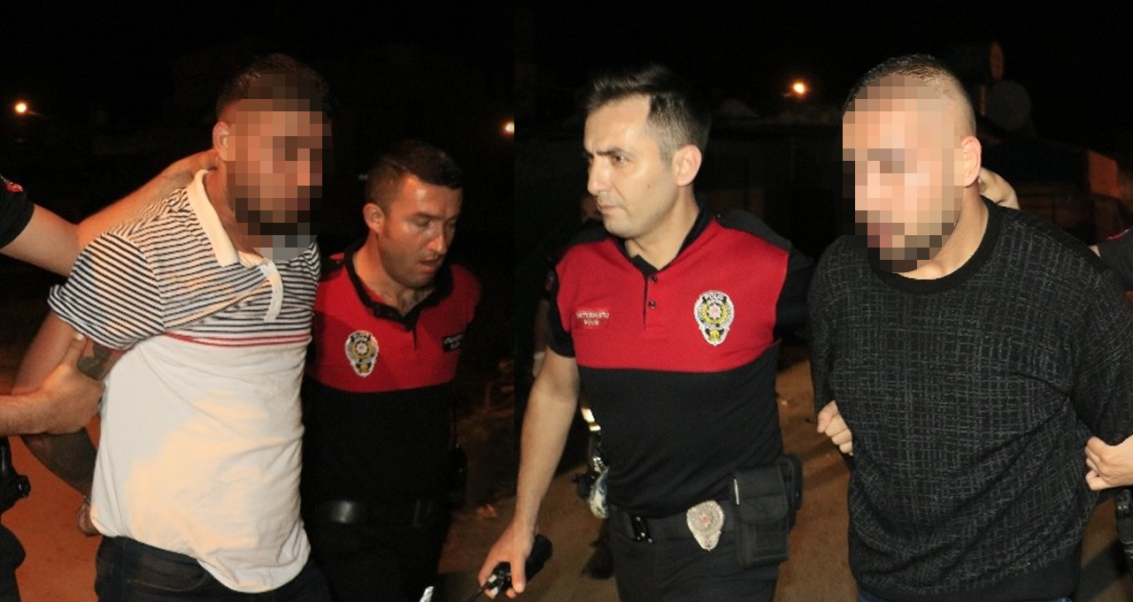'Dur’ ihtarına uymayıp kaza yaptılar! Polis evlerinde yakaladı
