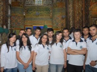Şehit ve Gazi çocukları Mevlana Müzesi'nde