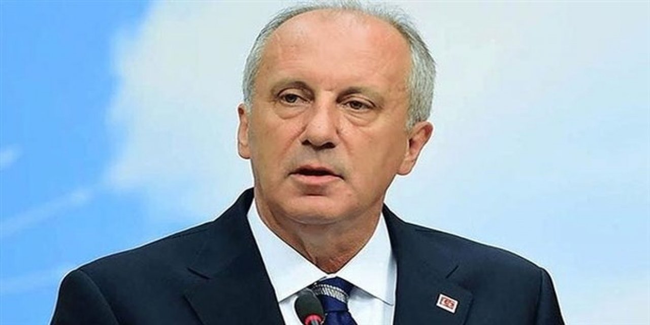Muharrem İnce'den İktidara Eleştiri Geldi