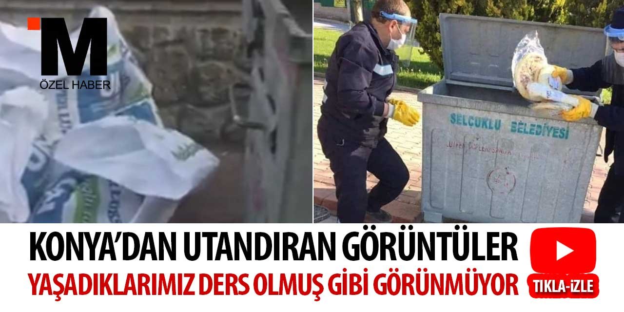 Konya'dan utandıran görüntüler