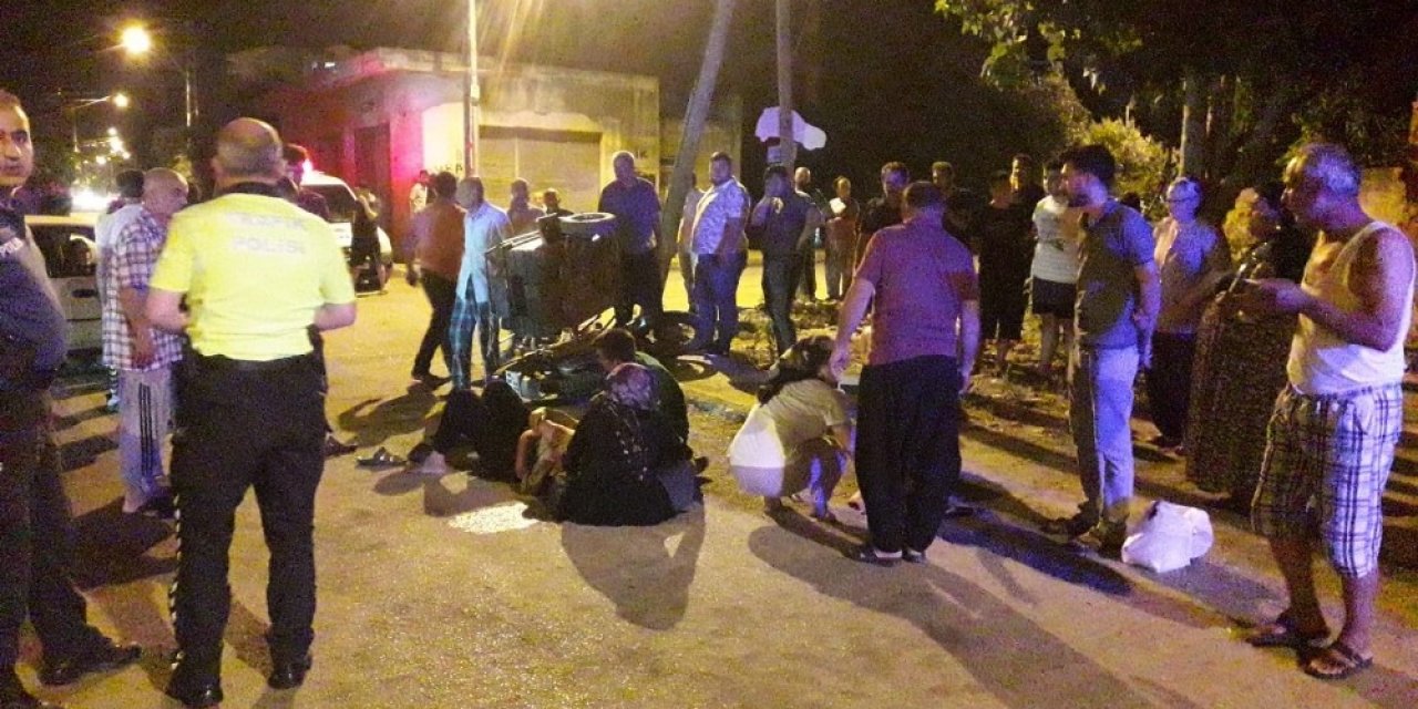 Adana'da gecenin sessizliği bu sefer böyle bozuldu