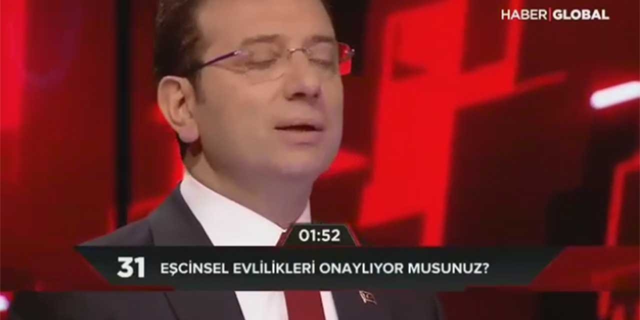 Ekrem İmamoğlu eşcinsellere sahip çıktı