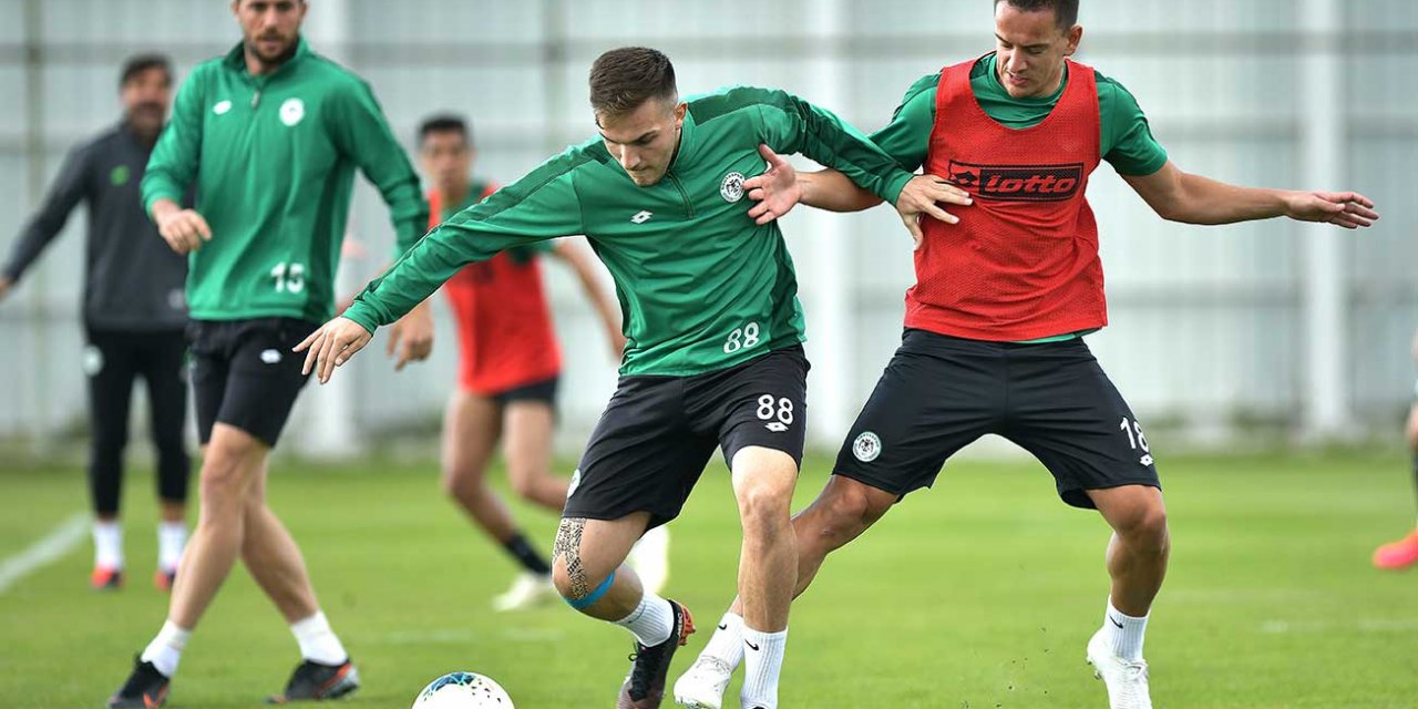 Konyaspor Gençlerbirliği maçı için hazırlanıyor
