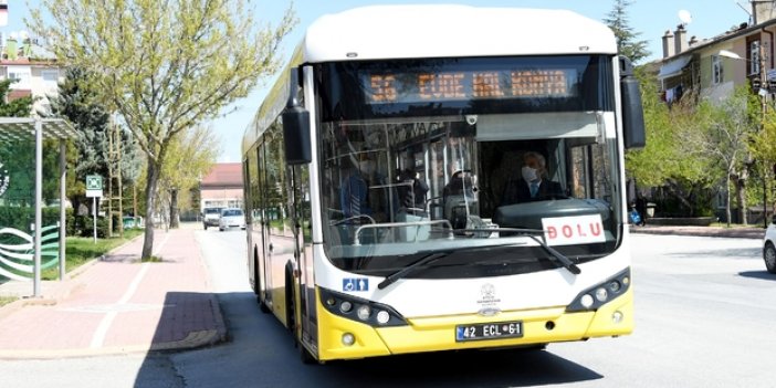 Konya Büyükşehir Belediyesi’nden ayakta yolcu açıklaması