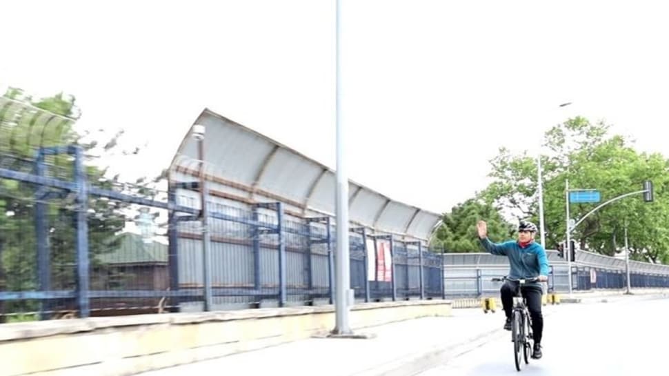 İstanbul Valisi Ali Yerlikaya, vilayete bisikletle geldi