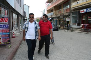 Bulut Aras Beyşehir sokaklarında