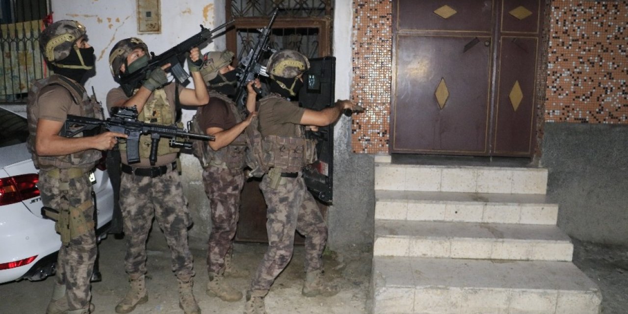 Adana'da uyuşturucu operasyonu!