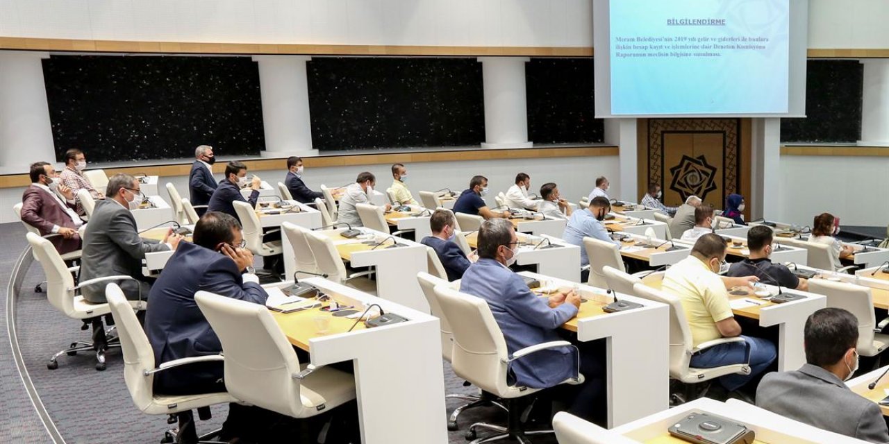 Meram Belediyesi Haziran Ayı Meclis Toplantısını Yaptı