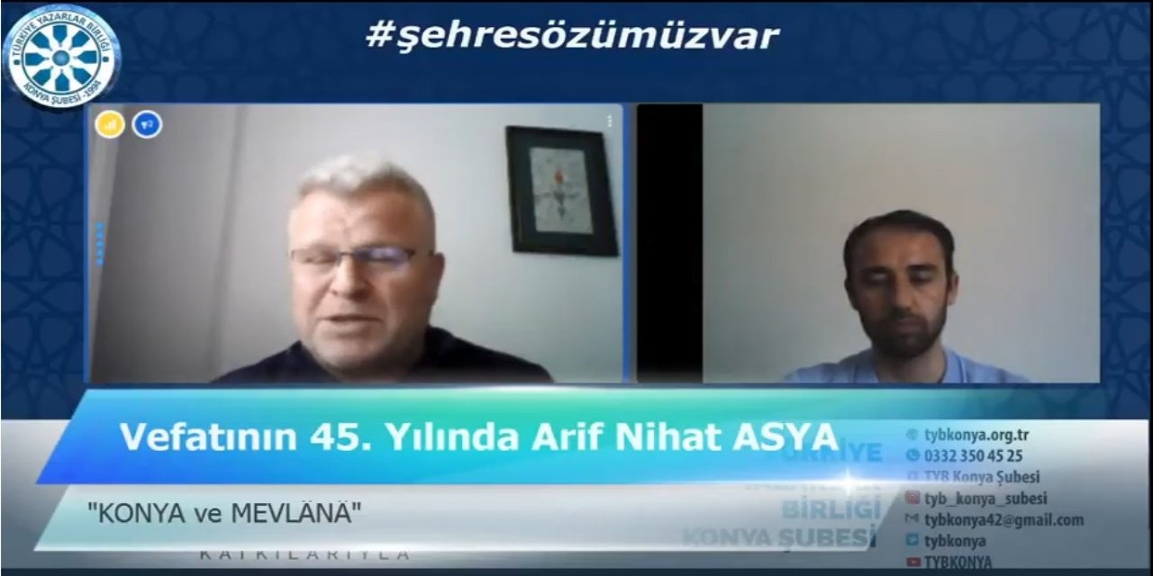 Program Konusu Bayrak Şairi "Arif Nihat Asya" Oldu