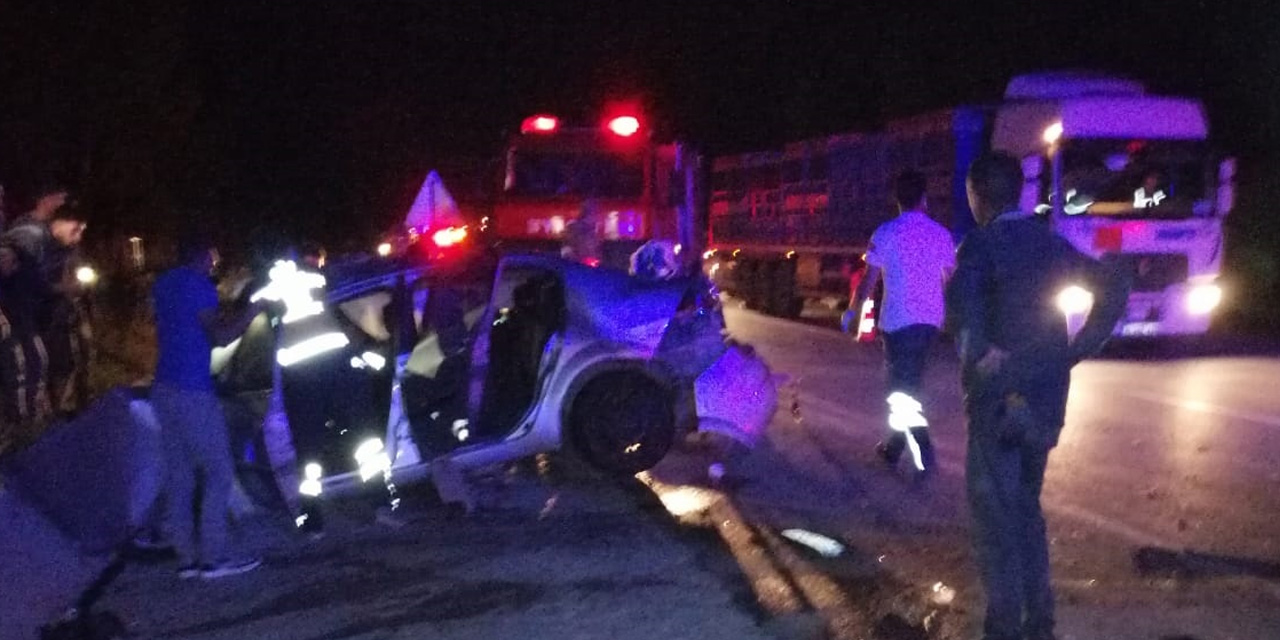 Sivas'ta zincirleme trafik kazası! 4 kişi yaralandı