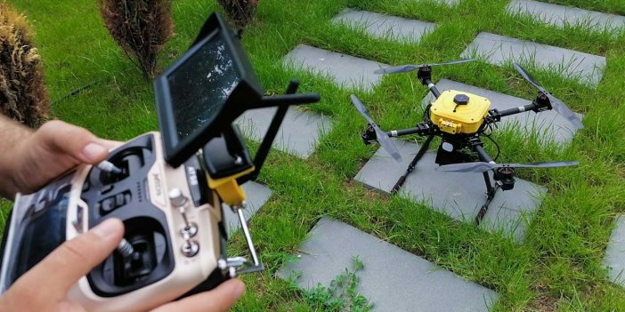 Bu multikopter Konya'da imal edildi! Hem de daha ucuza