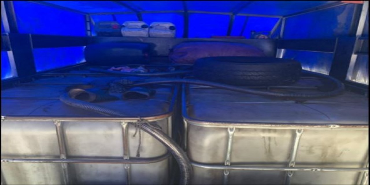 Antalya'da Kaçak Akaryakıt Operasyonu