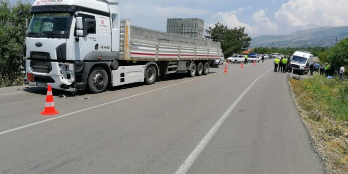 Konya plakalı TIR Isparta'da ölümlü kazaya karıştı