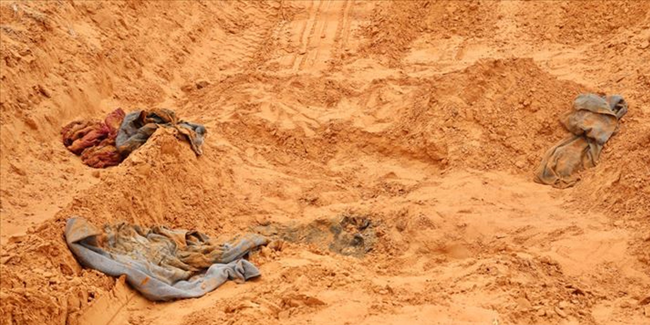 Hafter'den kurtarılan bölgelerde 190 ceset bulundu! Kadın ve çocuklar da var