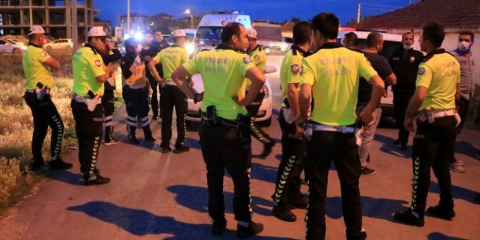 Aksaray'da Polisten Kaçan Sürücü Bekçiyi Yaraladı