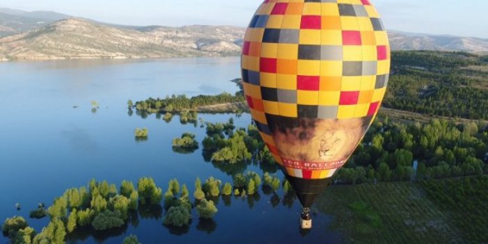 Konya'da balon turizmi başlıyor! Denemeler başladı