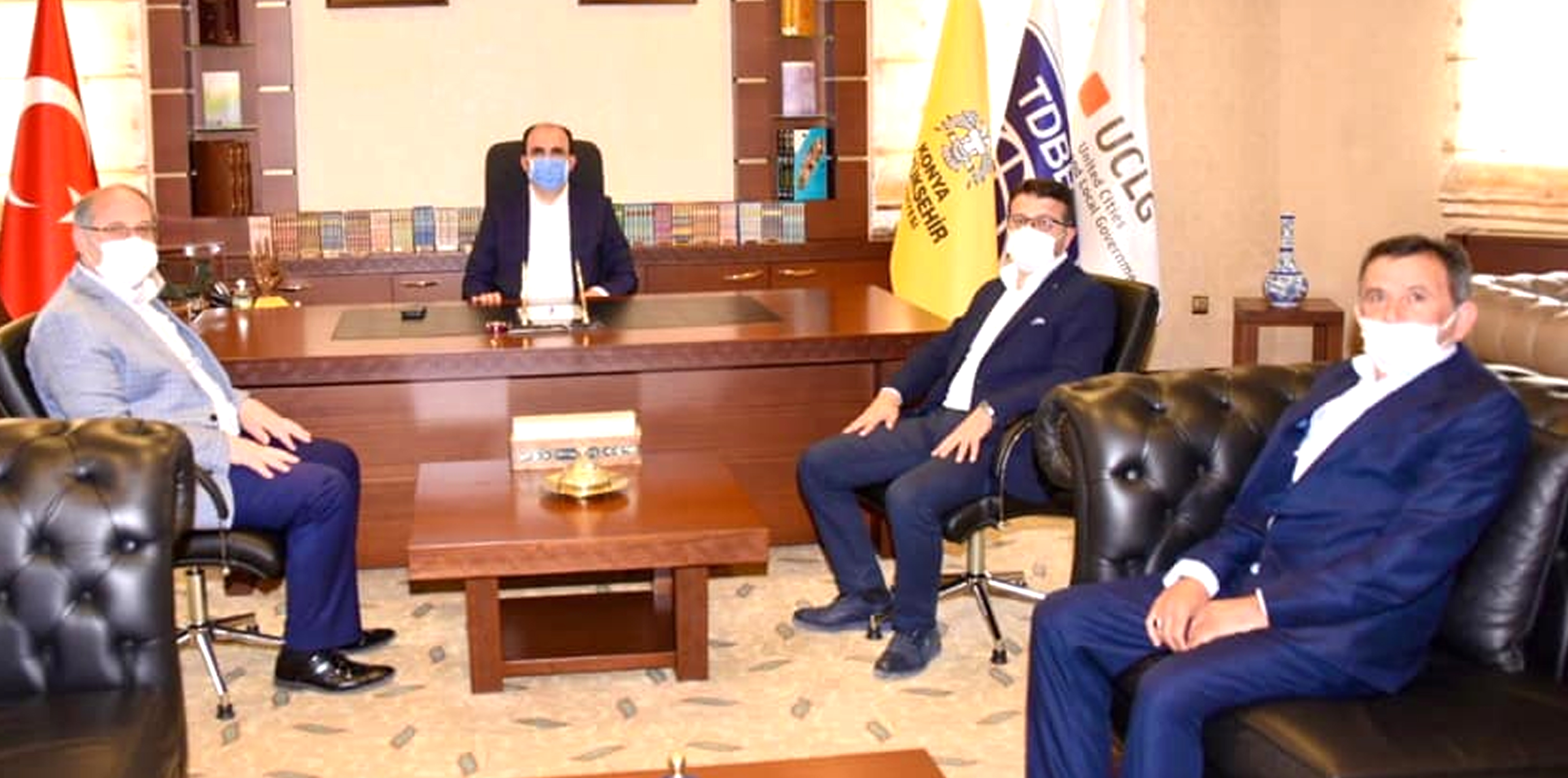 Karapınar'dan Altay'a ziyaret! Yatırımlar değerlendirildi