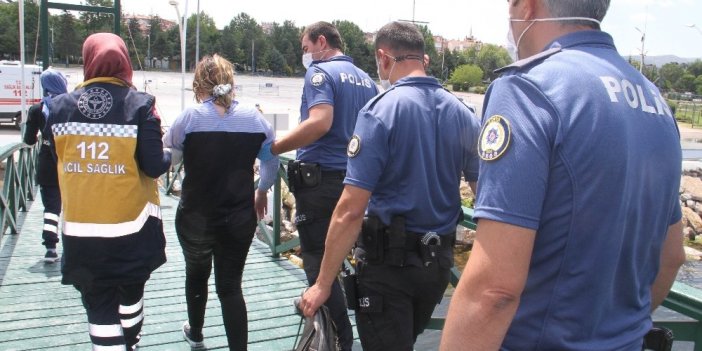 Konya Beyşehir'de hareketli dakikalar!