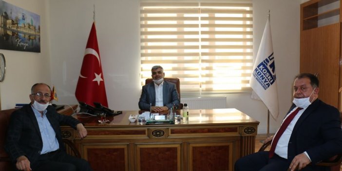 KOSKİ'de Beyşehir'in altyapısı konuşuldu