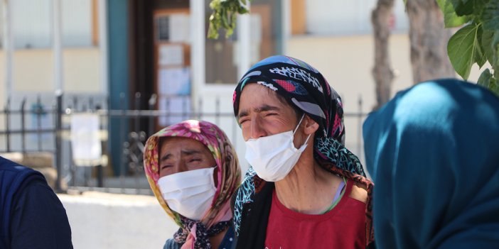 Karaman'da iki kardeşin cenazesinde feryatlar yükseldi