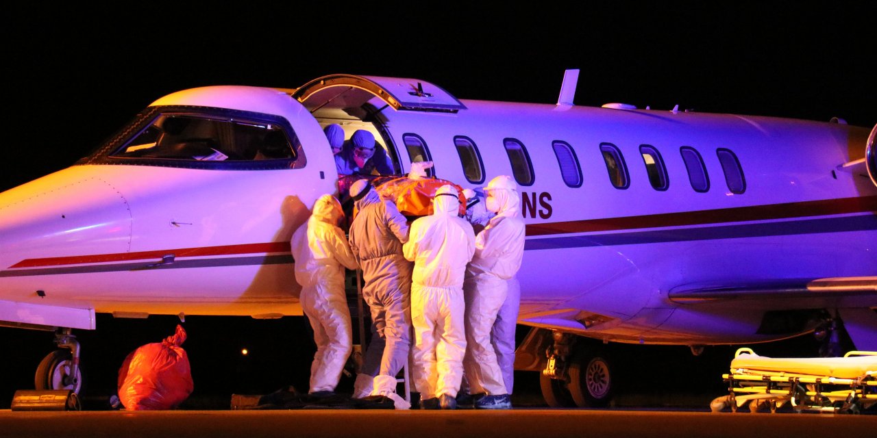 Koronalı Türk vatandaşları Rusya'dan getirildi