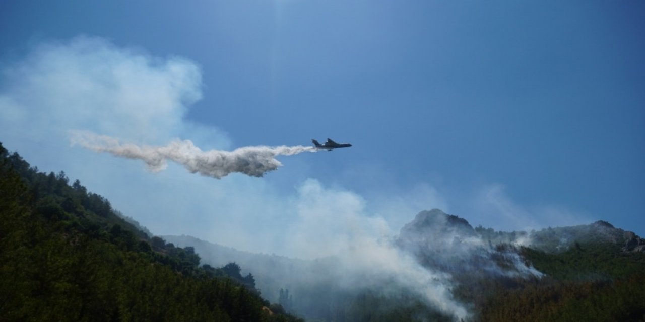 Antalya’da 3 hektar orman kül oldu