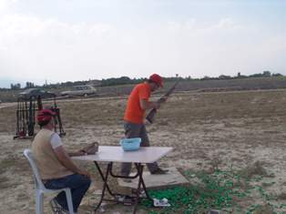 Akşehir'de trap atışı yarışması