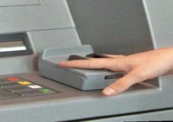 ATM'de parmak izi devri