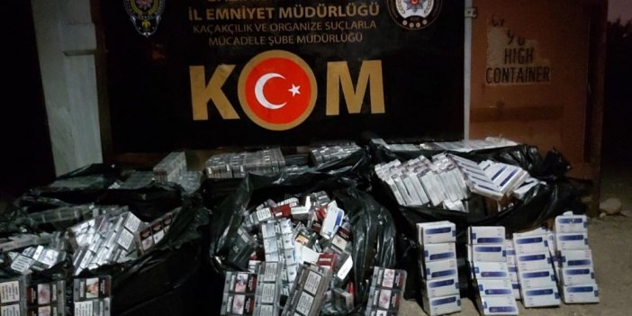 Gaziantep'de kaçak sigara ele geçirildi! 3 bin 440 paket
