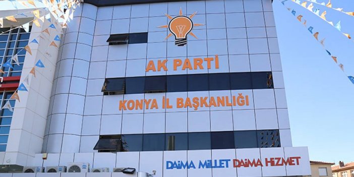 Konya Ak Pati İl Başkanlığı'nda Görev Değişimi