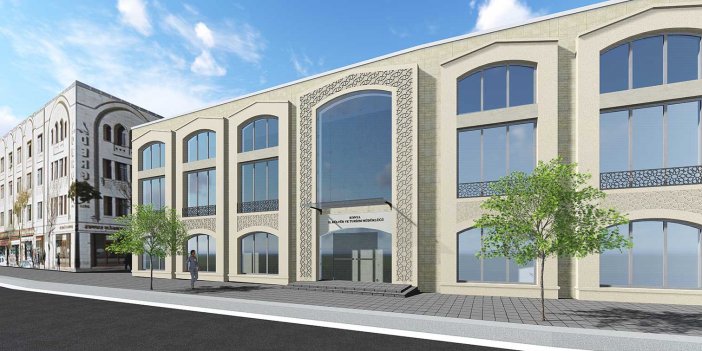 Konya’nın tarihi binasını Büyükşehir yıkacak ve yine Büyükşehir yapacak