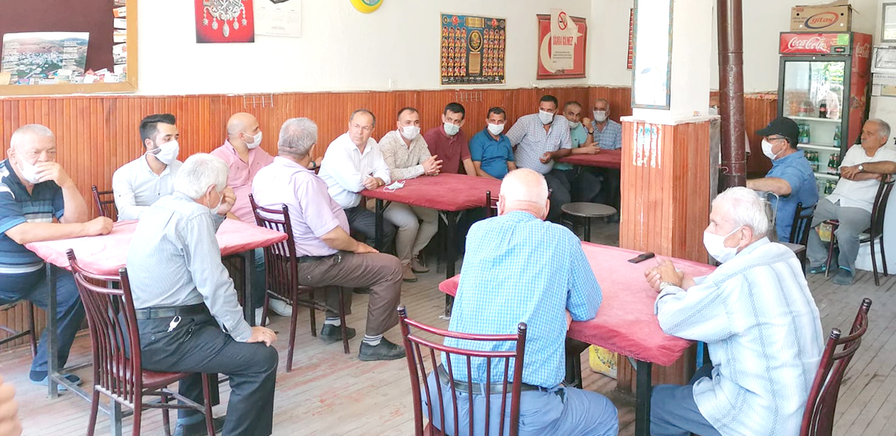 AK Parti Yunuslar, Çukurağıl, Karabayat, Damlapınar, Emen ve Sevindik'te