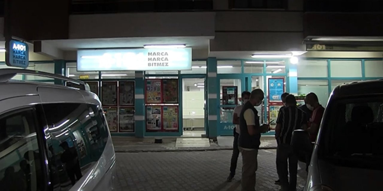 Konya'da market soygunu!