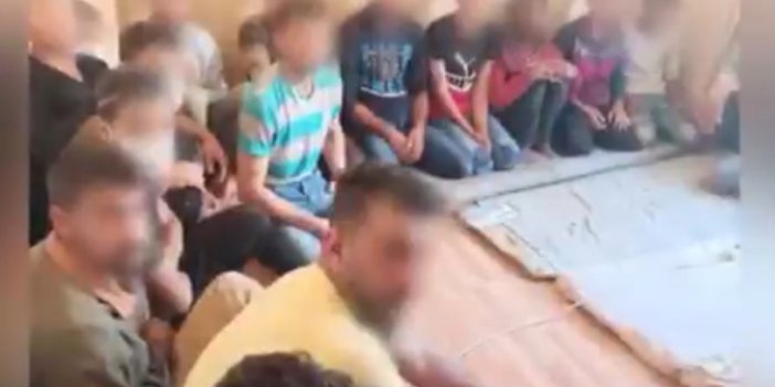 Konya'da aynı evde 40 kişi kalan Suriyeliler sınır dışı edilecek