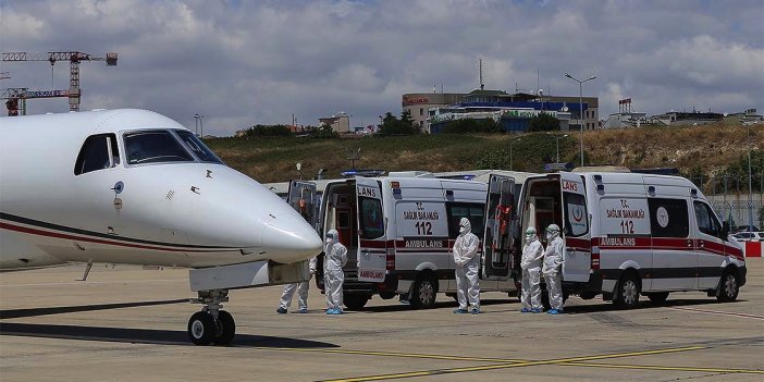 Koronavirüslü 4 hasta daha Türkiye'ye getirildi