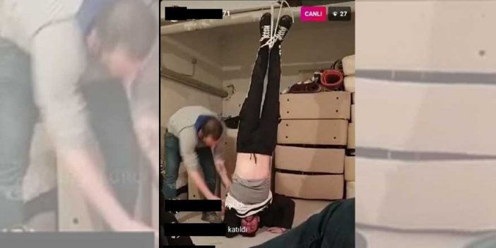 Kırıkkale'de şok olay! Ayaklarından tavana asıp işkence yaptılar! Canlı yayın yaptılar