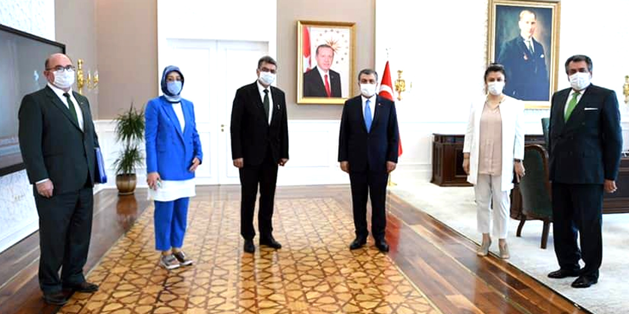 Sağlık Bakanı Koca Konyalıları ağırladı