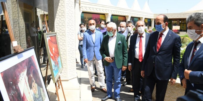 Konya'da 15 Temmuz hain girişimin engellenmesinin 4. Yılı kutlandı