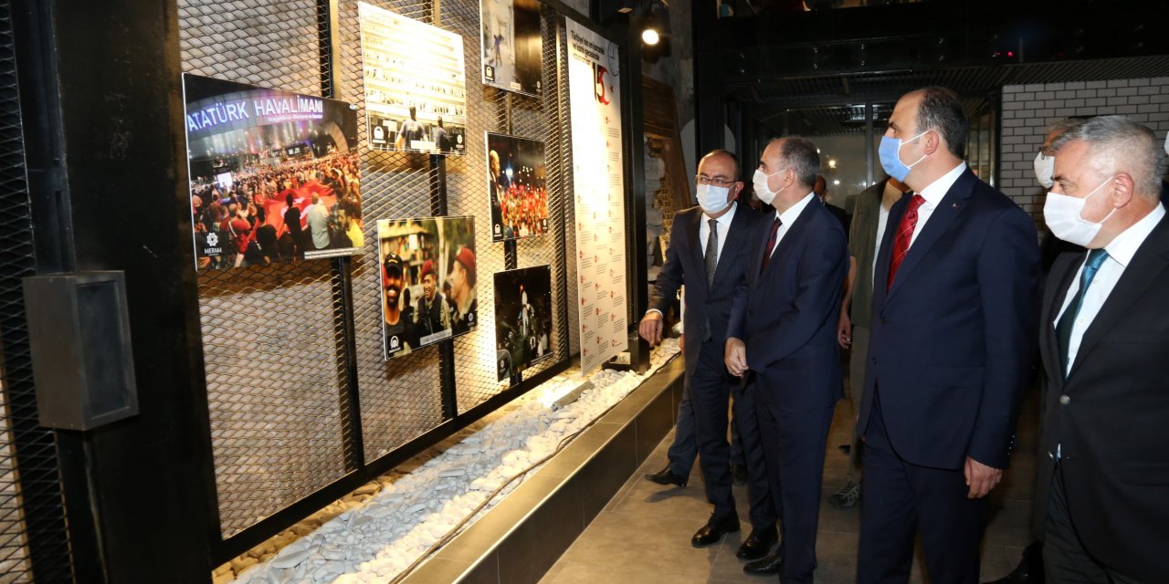 Konya'da Açılan Bu Sergi 15 Temmuz'un Özeti