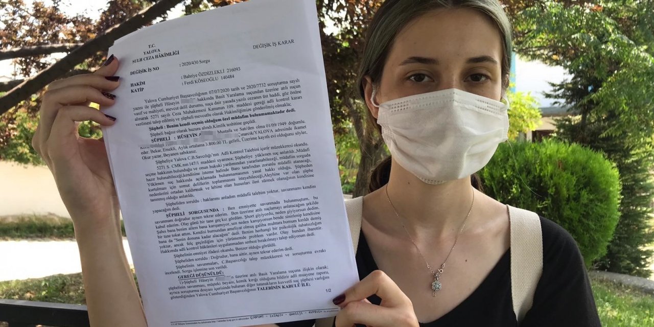 Yalova'da şort giydiği için kıza tokat atan 70 yaşındaki kişi serbest bırakıldı