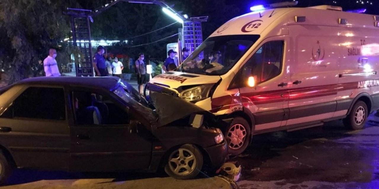 Konya meram yeni yolda ambulans kaza yaptı! 1 kişi öldü ve 6 kişi yaralandı