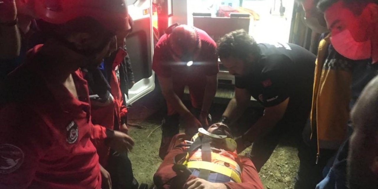 Düzce'de Mantar toplamaya gitti AFAD  geri getirdi